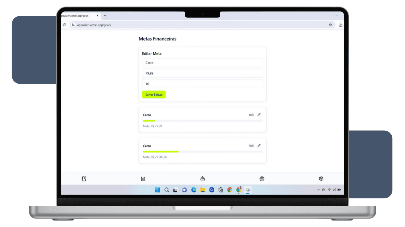 Consultor financeiro virtual